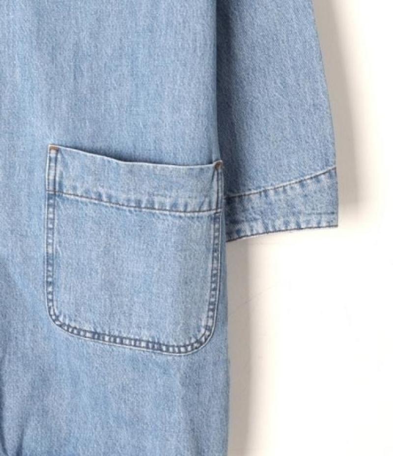A.P.C. COGELF05822IAB Denim Dress