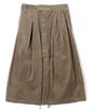 Engineered Garments Mid Skirt - Khaki - Thumbnail 1