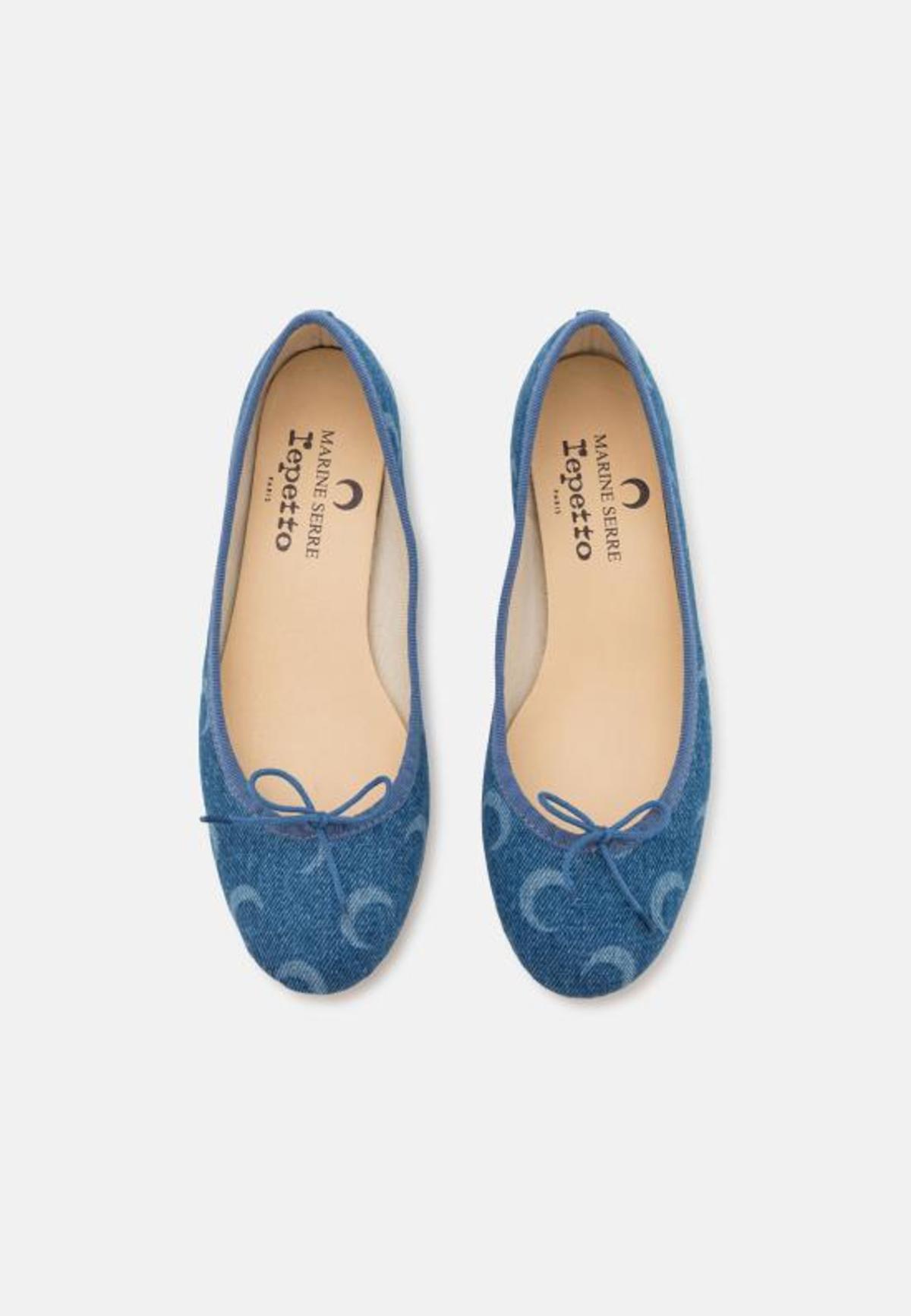 MARINE SERRE Flat Shoes - Light Blue - Image 3 of 3