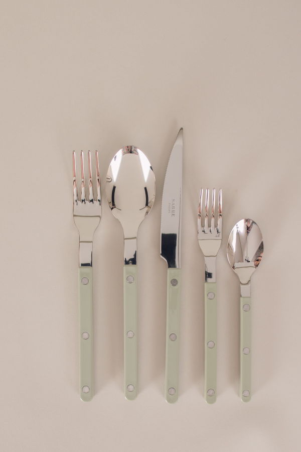 Sabre Bistrot Cutlery Set in Asparagus