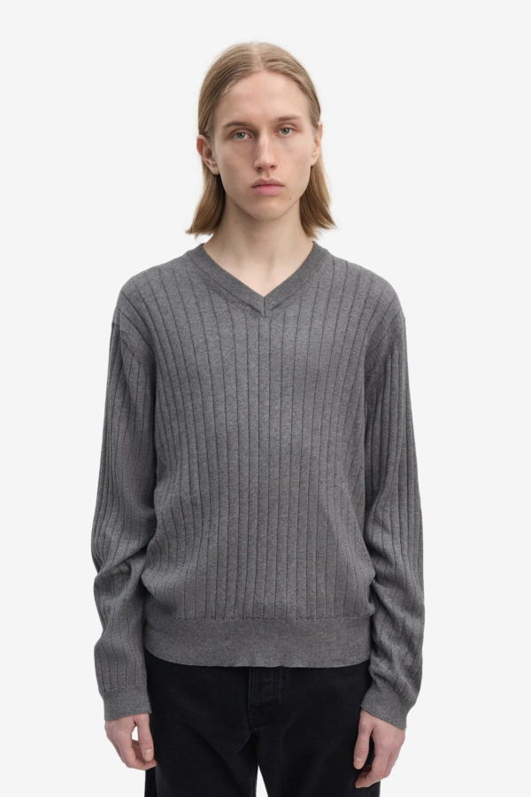 Another Aspect Another Sweater 3.0 - Dark Grey Melange