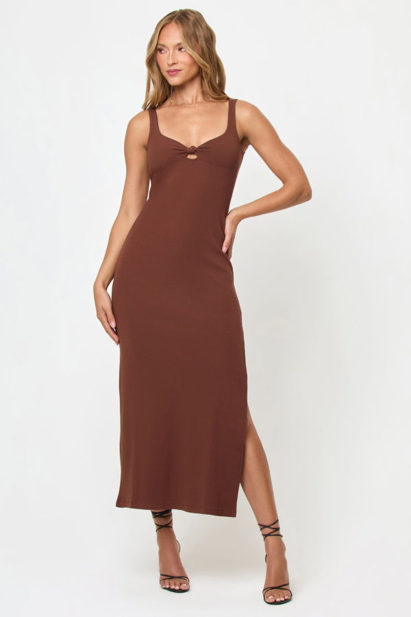 L*Space Alexis Dress - Cafe