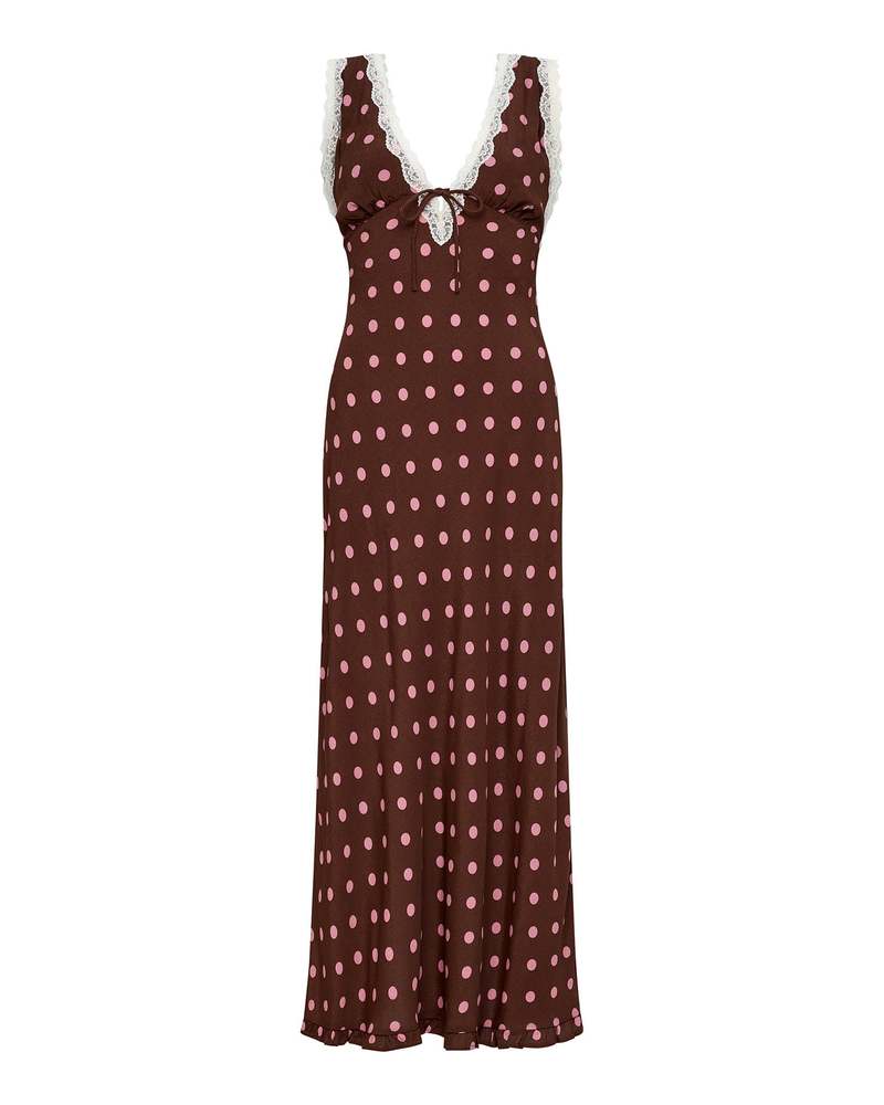 L*Space Eyes On You Maxi Dress - Alotta Polka Dot