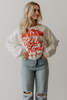 People of Leisure The Rolling Stones New York City Sweatshirt - Ivory - Thumbnail 6