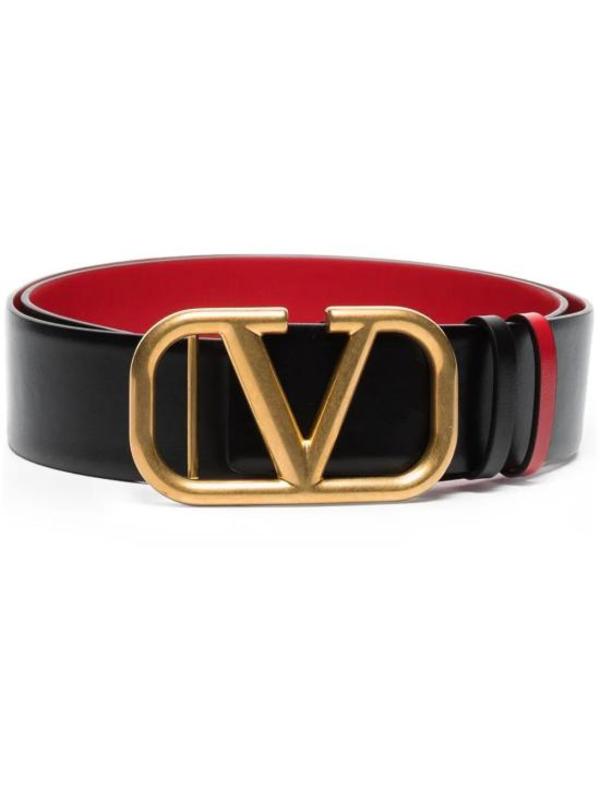Valentino Garavani Belt - Nero Rouge Pur