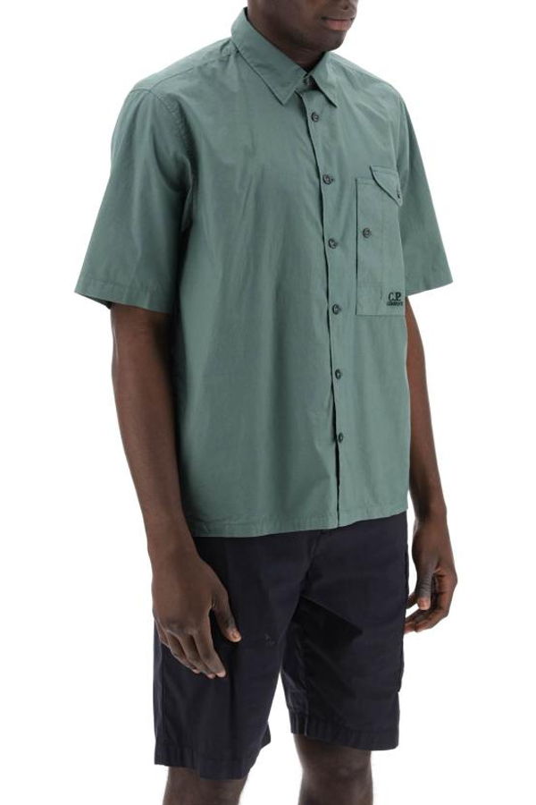 C.P. Company Short Shirt - Duck Green
