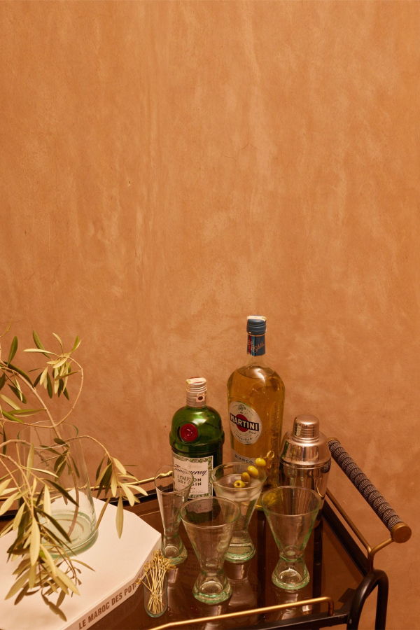 APARTMENT F Moroccan Handblown Cocktail Glass Set of Two