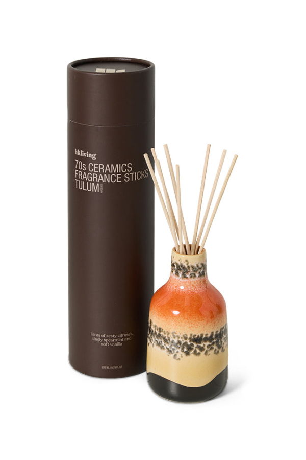 HKliving 70s Ceramics Fragrance Sticks Tulum Diffuser