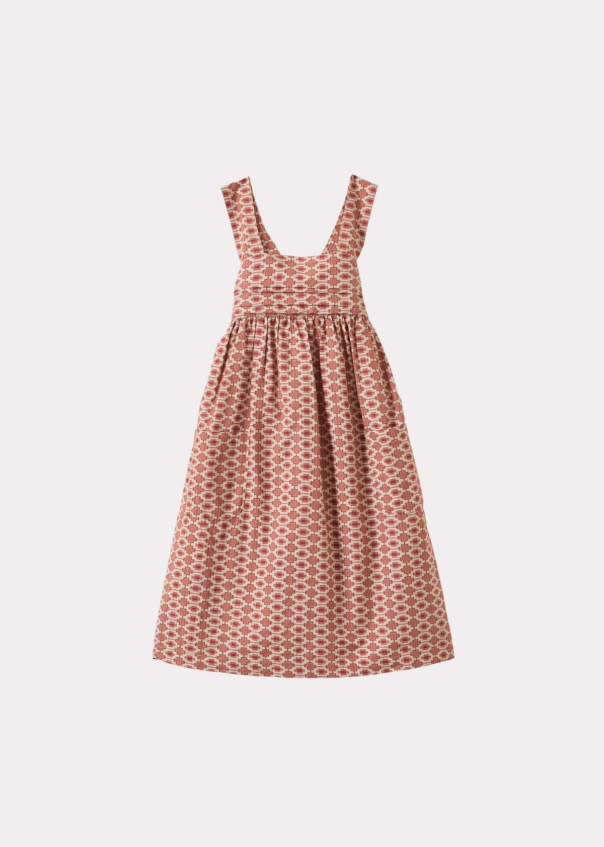 KIDS Caramel Abelia Girl's Cotton Dress - Image 2 of 5