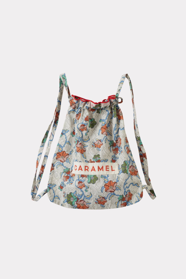 KIDS Caramel Cotton Backpack - Liberty Judy Jane Print