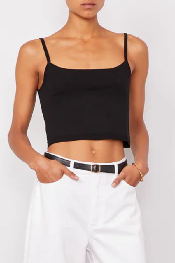 Officine Generale Eliane Tank Top - Black