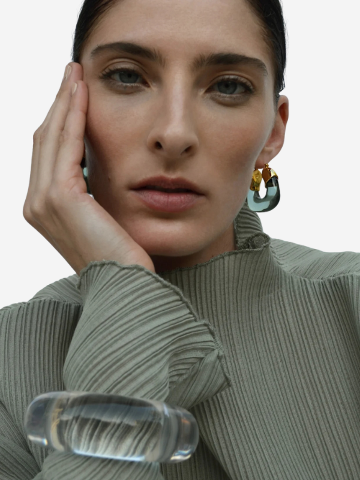 Lizzie Fortunato Organic Hoops Earrings - Image 2 of 2