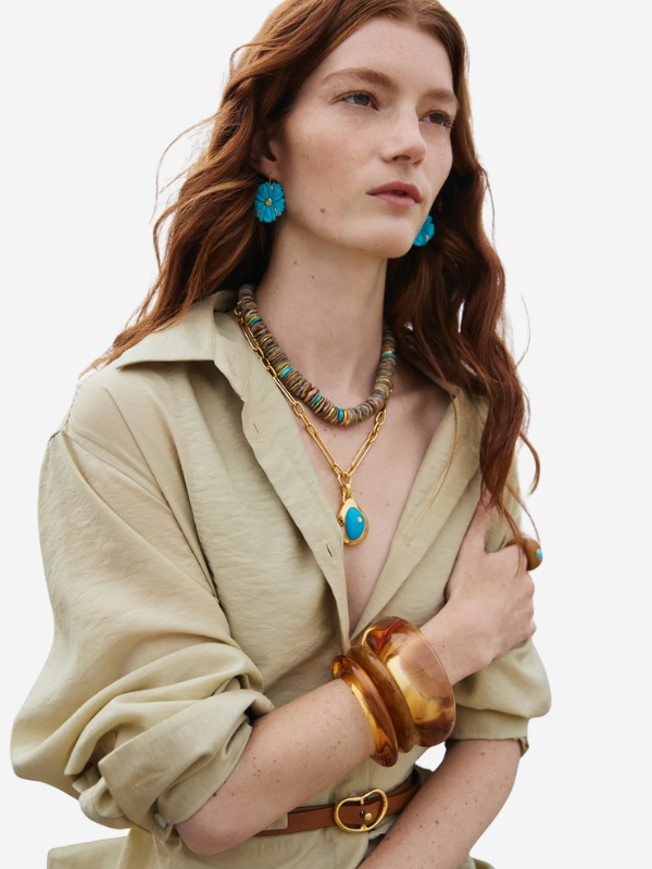 Lizzie Fortunato Ridge Cuff Bracelet