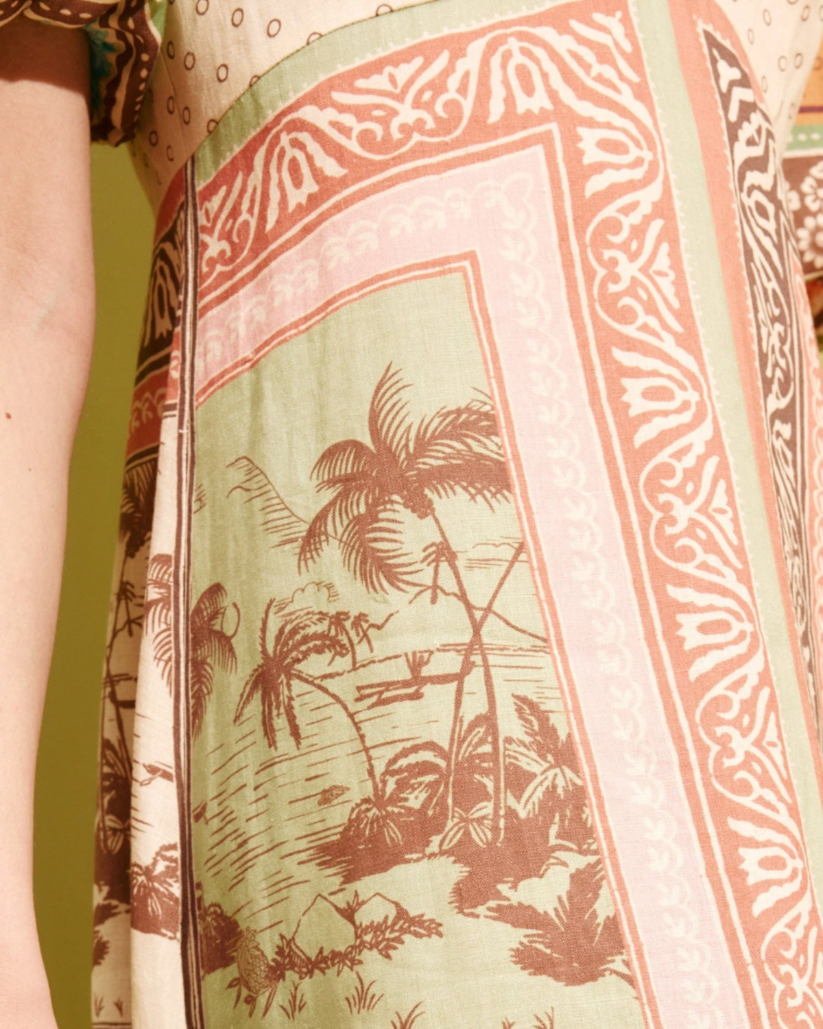 ALEMAIS Alberta Midi Dress - Multi - Image 4 of 5