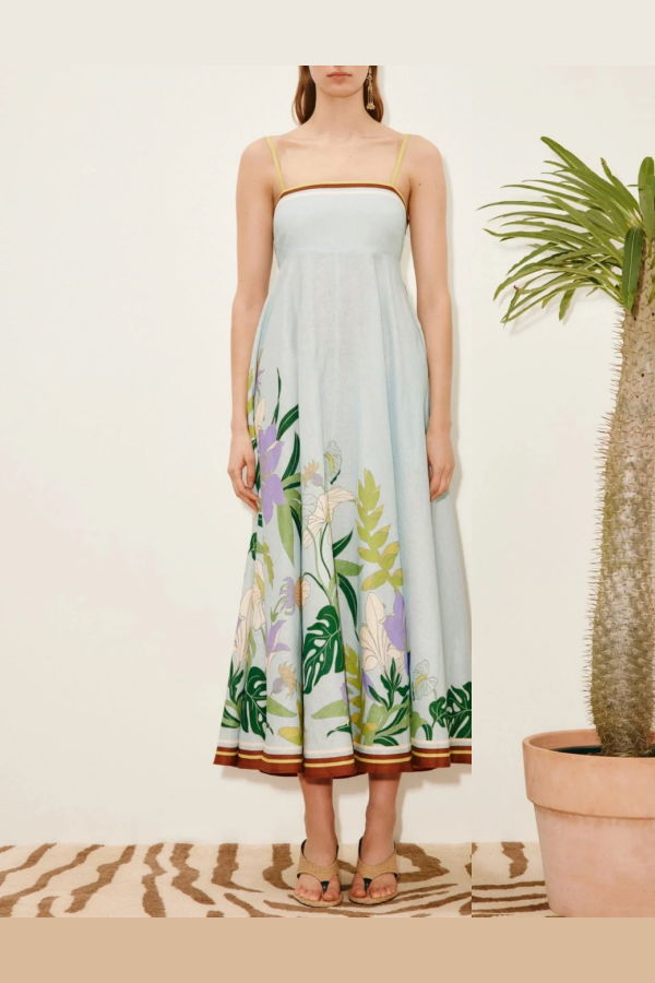 ALEMAIS Alfie Sundress - Ice Blue