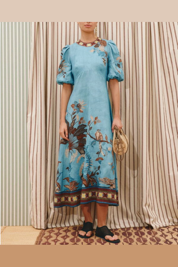 ALEMAIS Georgie Midi Dress - Multi