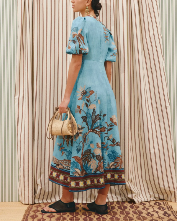 ALEMAIS Georgie Midi Dress - Multi