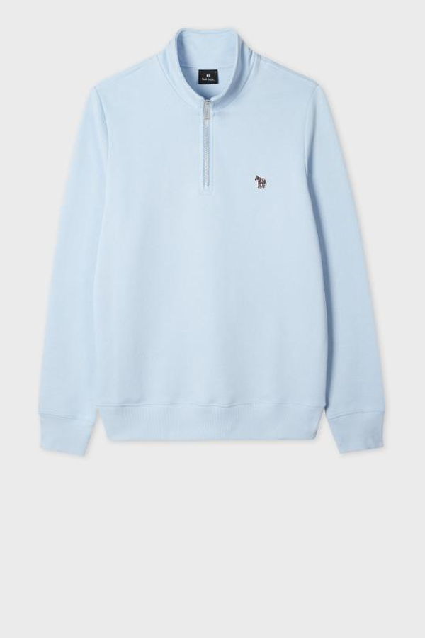 PAUL SMITH Turtleneck Sweatshirt - Sky Blue