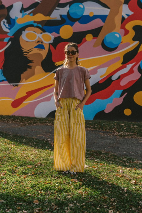 Happy French Gang Omar Ray Pants - Yellow