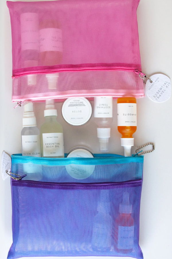 Detroit Rose Essential Travel Kit