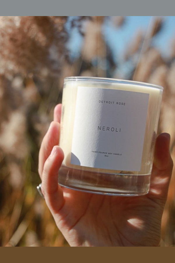 Detroit Rose Neroli Candle