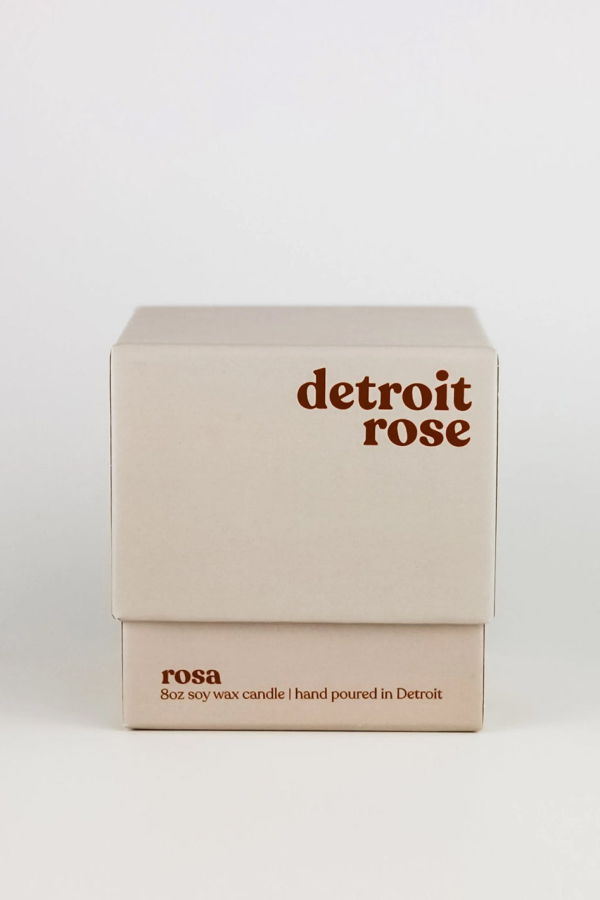 Detroit Rose Rosa Candle