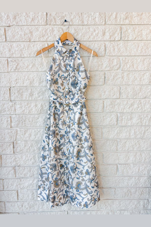 Veronica Beard Mackey Dress With Smocking Dress