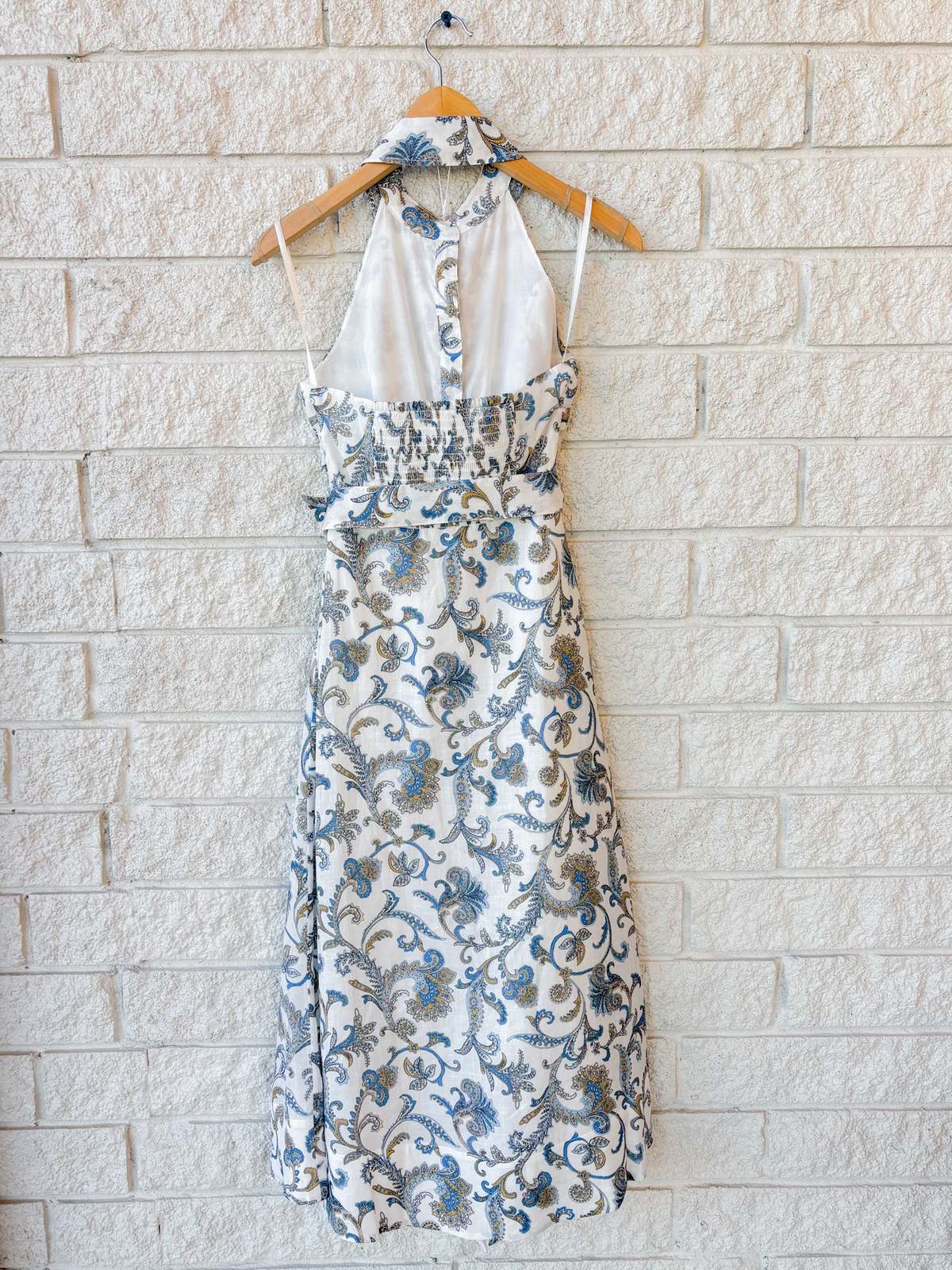 Veronica Beard Mackey Dress With Smocking Dress - Image 2 of 4