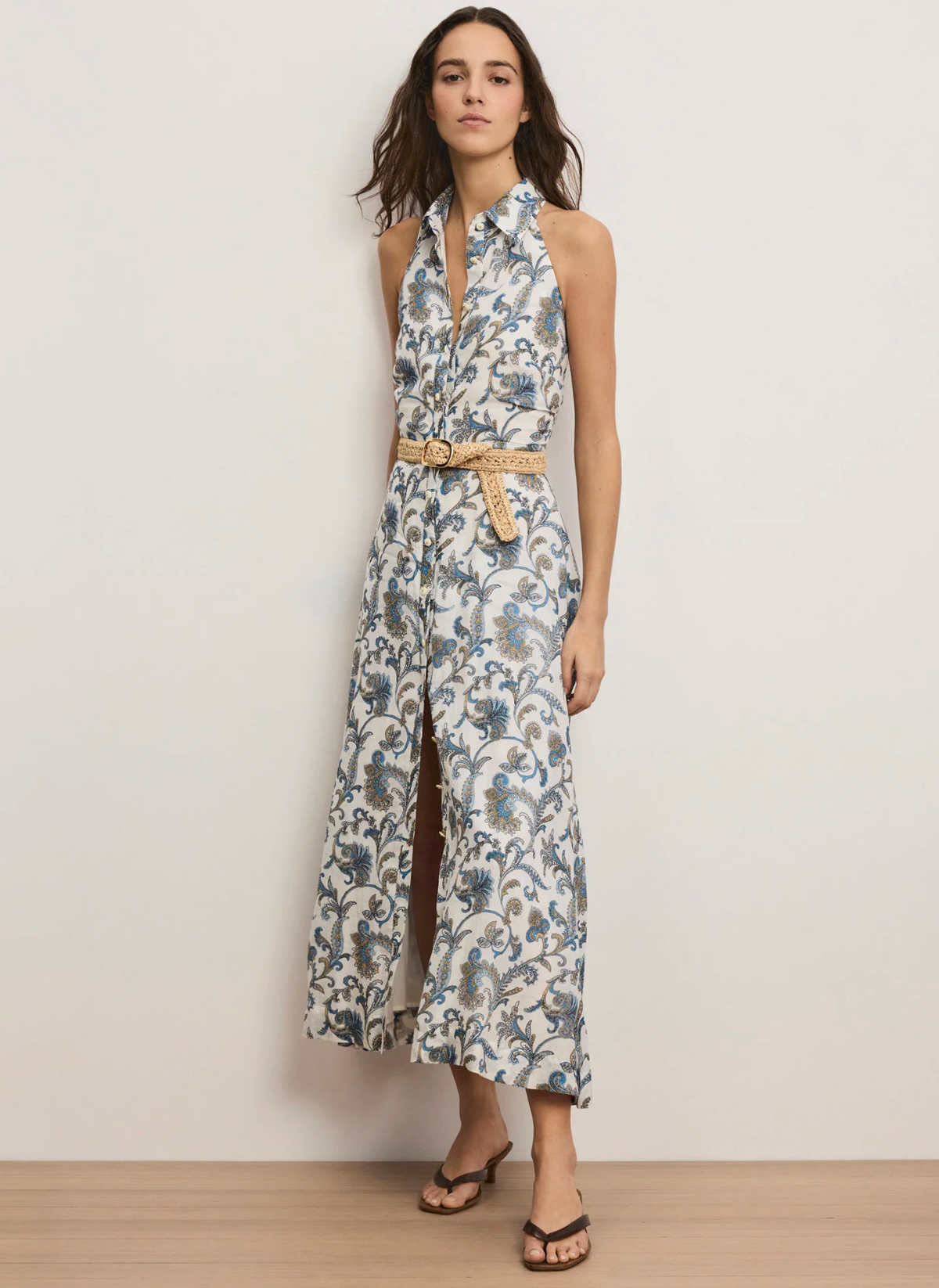 Veronica Beard Mackey Dress With Smocking Dress - Image 4 of 4