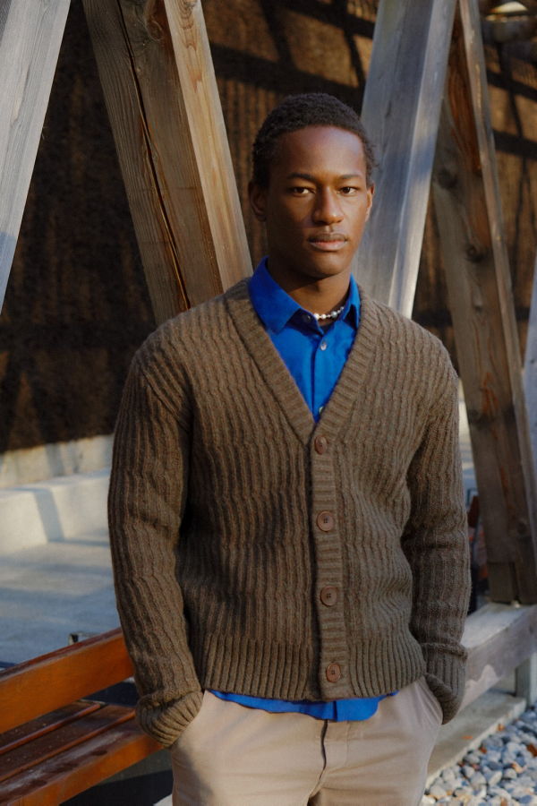 Delikatessen Finest Italian Lambswool Cardigan