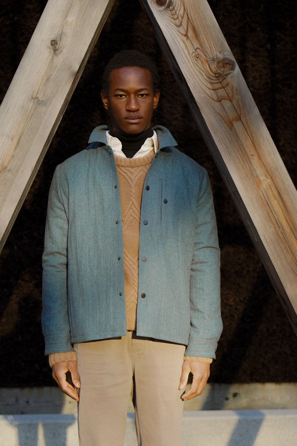 Delikatessen Snap Button Meida Thermo Isolation Jacket