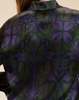 Cynthia Rowley Collectible Silk Shirt - Purple Multi - Thumbnail 4