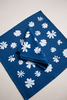 Laila Textiles Cyanotype Flower Napkin Set - Thumbnail 2