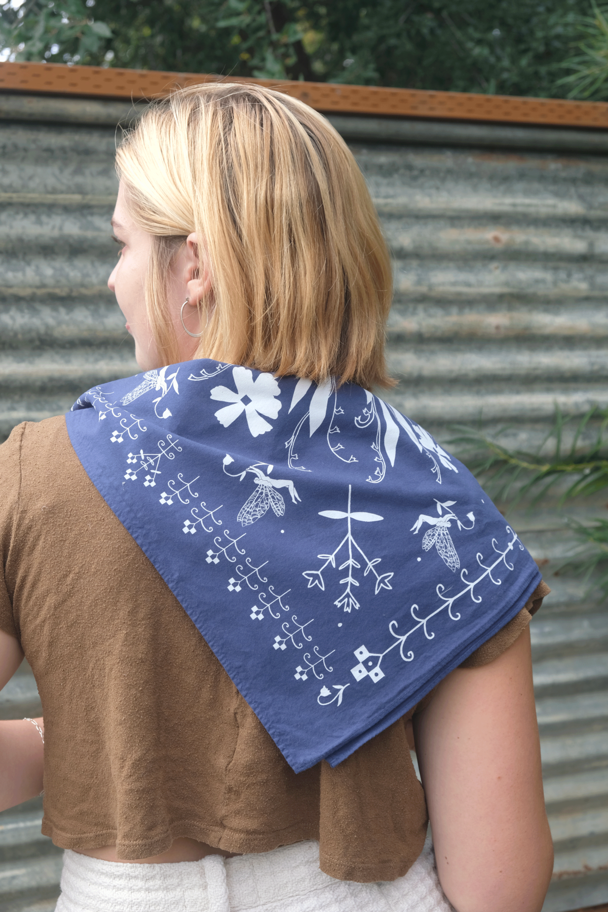 Elana Gabrielle Hedgerow Bandana - Image 4 of 7