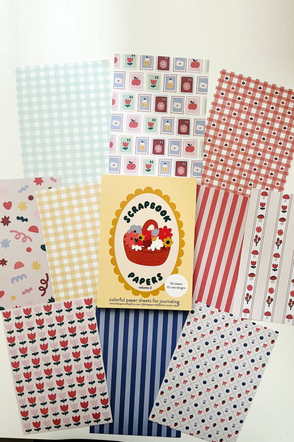 The Paper + Craft Pantry Scrapbook Papers Book Vol. 2