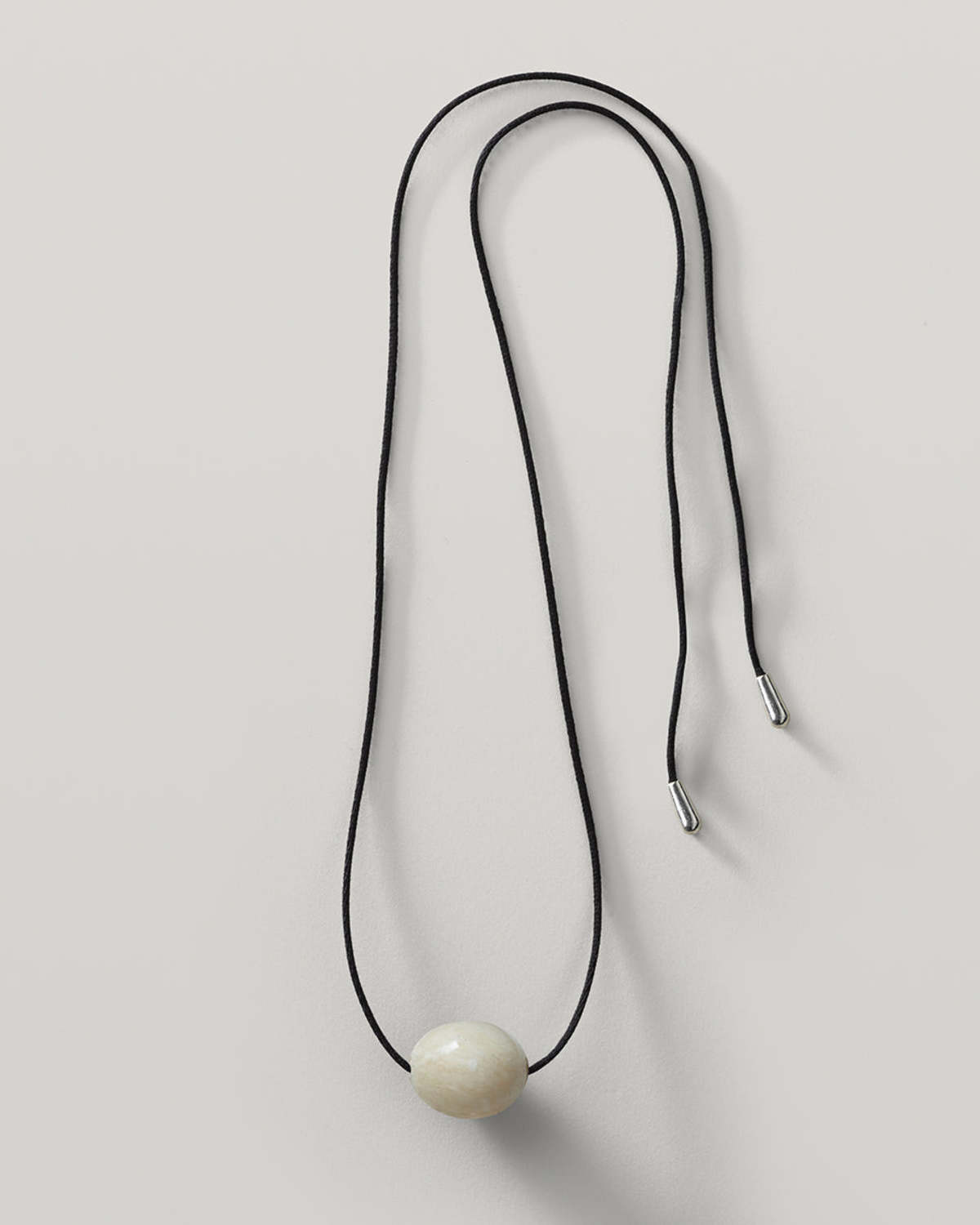 Annika Inez Large Stone Ellipse Necklace - Image 3 of 3