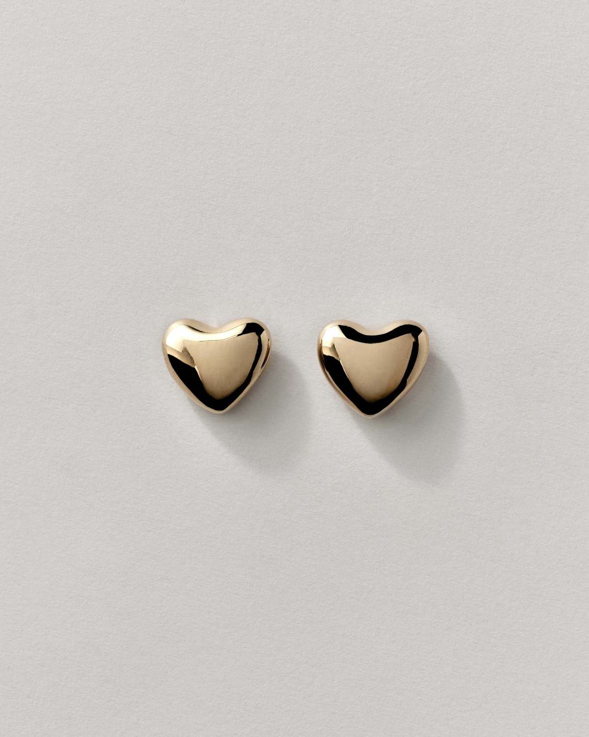 Annika Inez Voluptuous Heart Earring - Silver - Image 3 of 3