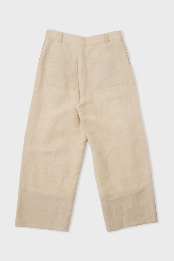 CAWLEY STUDIO British Linen Wool Georgia Trousers