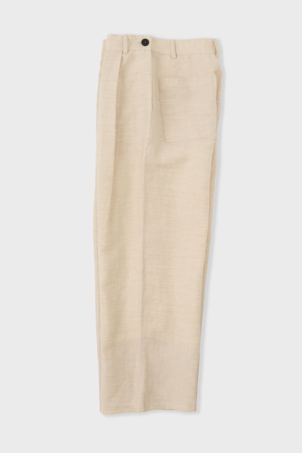 CAWLEY STUDIO British Linen Wool Georgia Trousers