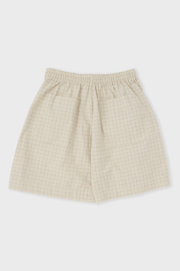 CAWLEY STUDIO Japanese Cotton Seersucker Hilda Shorts