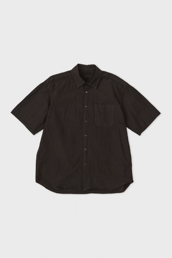 Yoko Sakamsoto Regular Collar S/S Shirt, Kakishibu Shirt