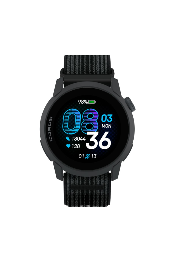 Coros PACE 4 Nylon Watch - Black
