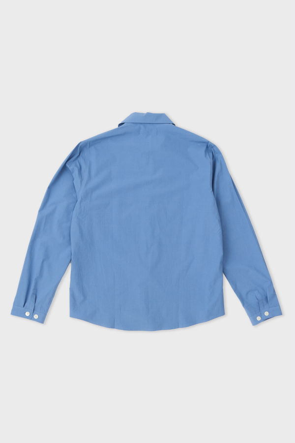 Another Aspect Zip Shirt 1.0 JPN Shirt Jacket - Ocean Blue