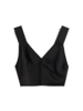 Totême Cropped Satin Camisole - Black - Thumbnail 1