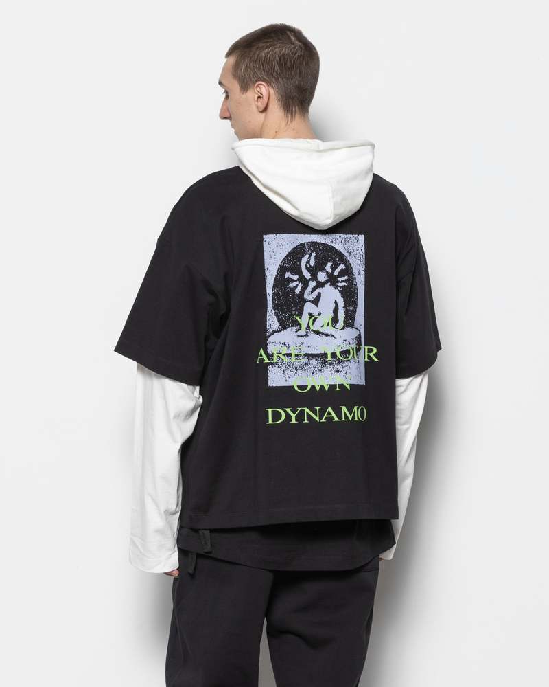 OAMC Hooded Tee Dynamo Print Tee