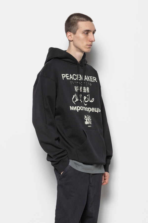 OAMC Loose Fit Languages Print Hoodie