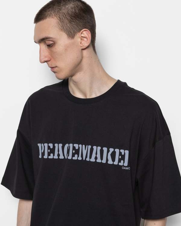 OAMC Loose Fit Flowerred Print Tee