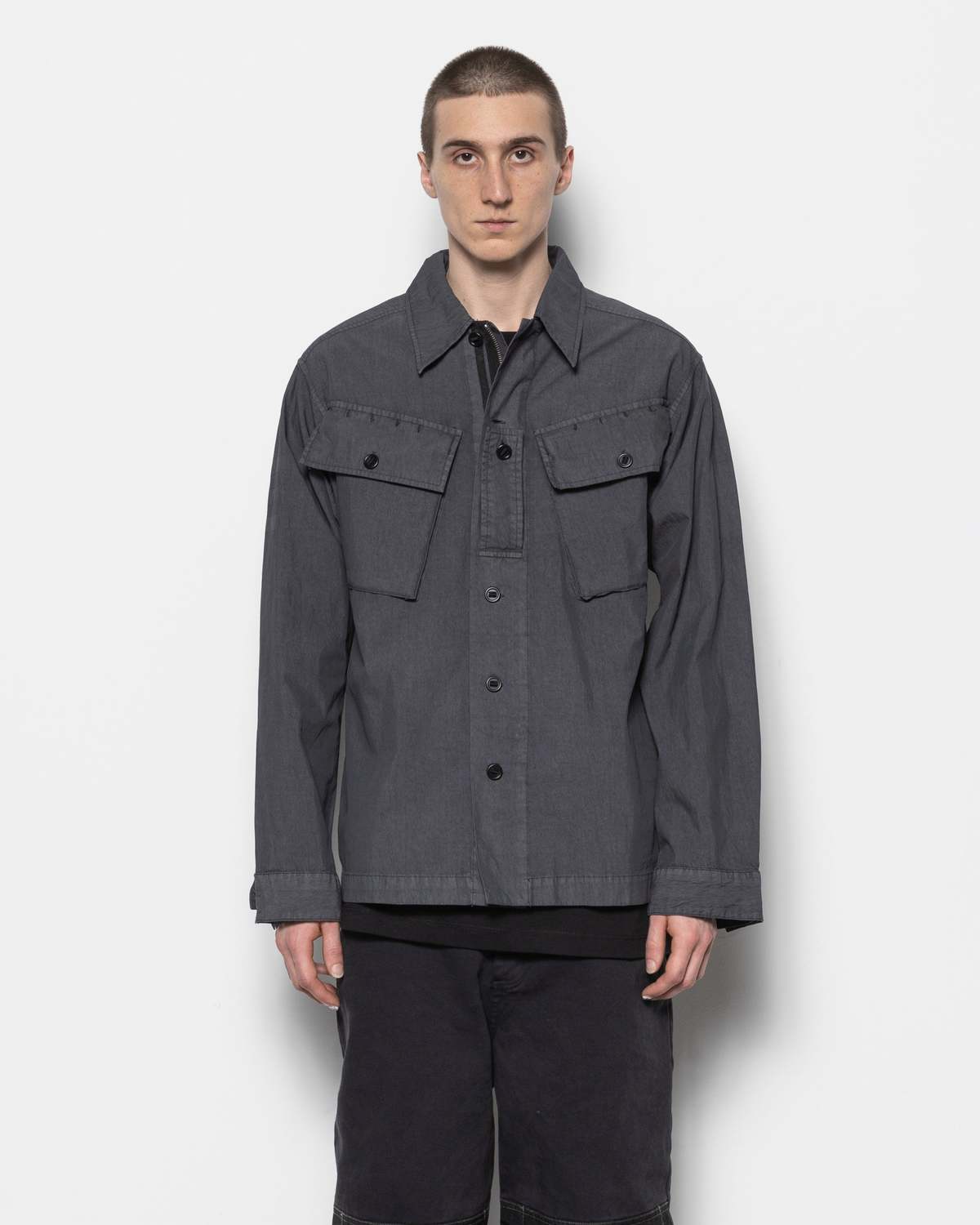 OAMC Military Cargo Shirt - Image 1 of 5