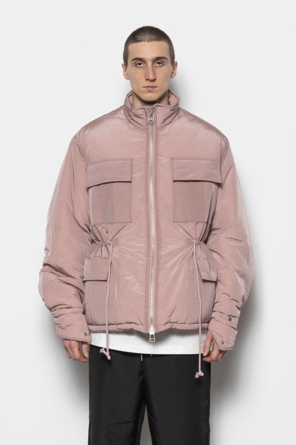 OAMC Padded M65 Jacket in Lilac