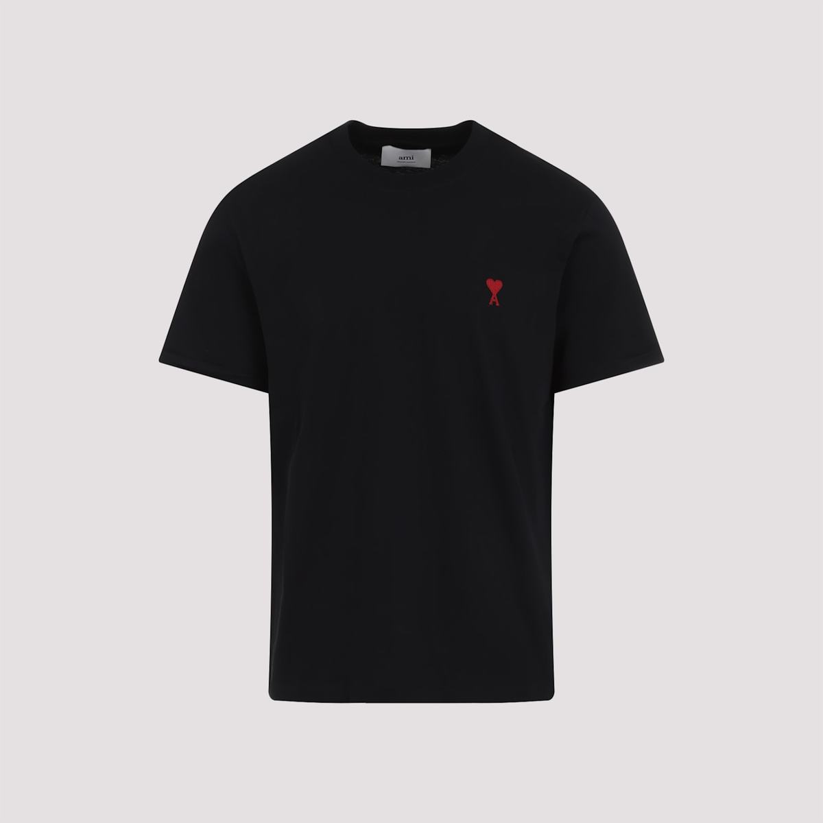 Ami Alexandre Mattiussi Classic T-Shirt - Black - Image 3 of 4